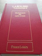 Dictionnaire des mots croisés, Larousse thématique, Ophalen of Verzenden