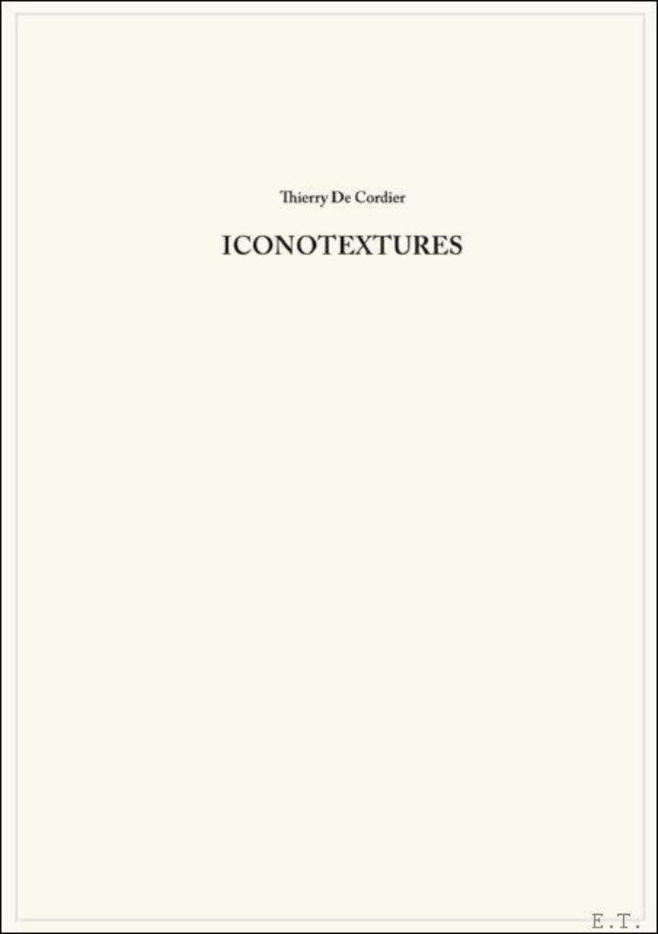 Thierry De Cordier, Boeken, Kunst en Cultuur | Beeldend, Nieuw, Schilder- en Tekenkunst, Ophalen of Verzenden