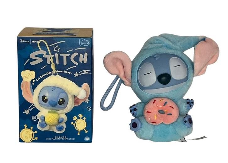 Miniso Stitch plush toy blauw disney in zak en doos, Kinderen en Baby's, Speelgoed | Knuffels en Pluche, Zo goed als nieuw, Ophalen of Verzenden