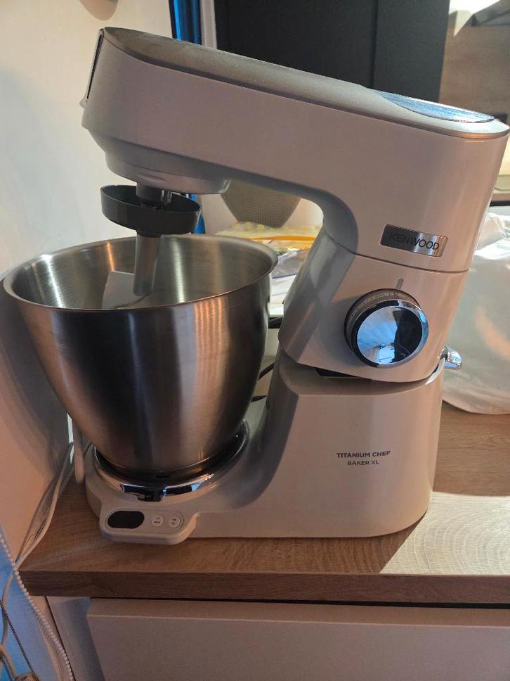 Kenwood Titanium Baker chef XL, Electroménager, Mélangeurs de cuisine, Comme neuf, 3 à 4 litres, 3 vitesses ou plus, Résiste au lave-vaisselle