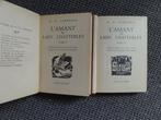 2 livres reliés, D.H.Lawrence, L'amant de Lady Chatterley, Utilisé, Envoi