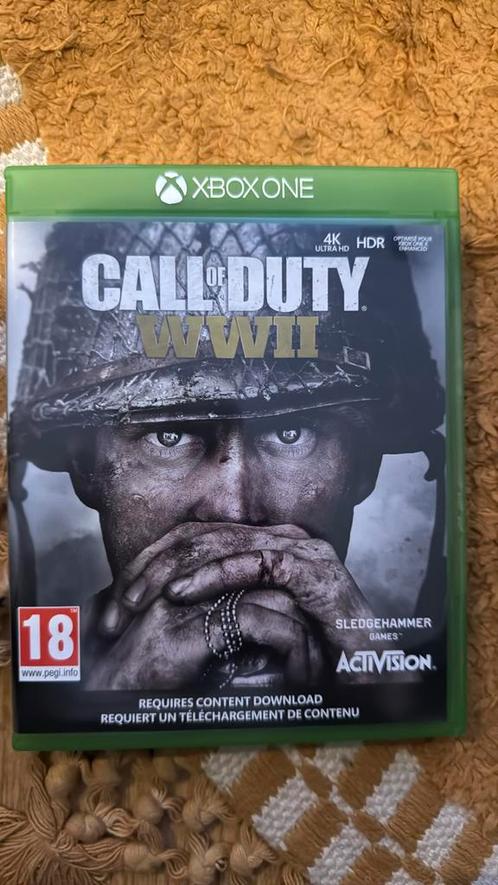 Call of Duty : World War II, Games en Spelcomputers, Games | Xbox 360, Zo goed als nieuw, Avontuur en Actie, Vanaf 18 jaar, Ophalen of Verzenden