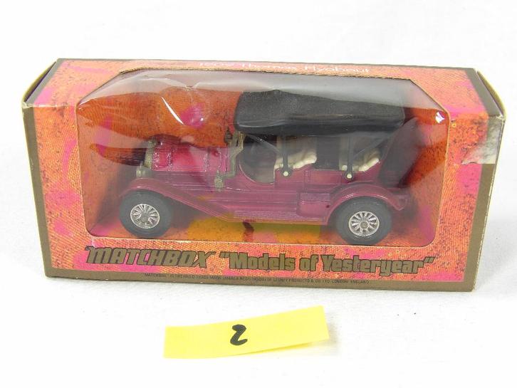 KA05 - Models of Yesteryear - Y12 Thomas Flyabout (2), Hobby & Loisirs créatifs, Voitures miniatures | 1:43, Enlèvement ou Envoi