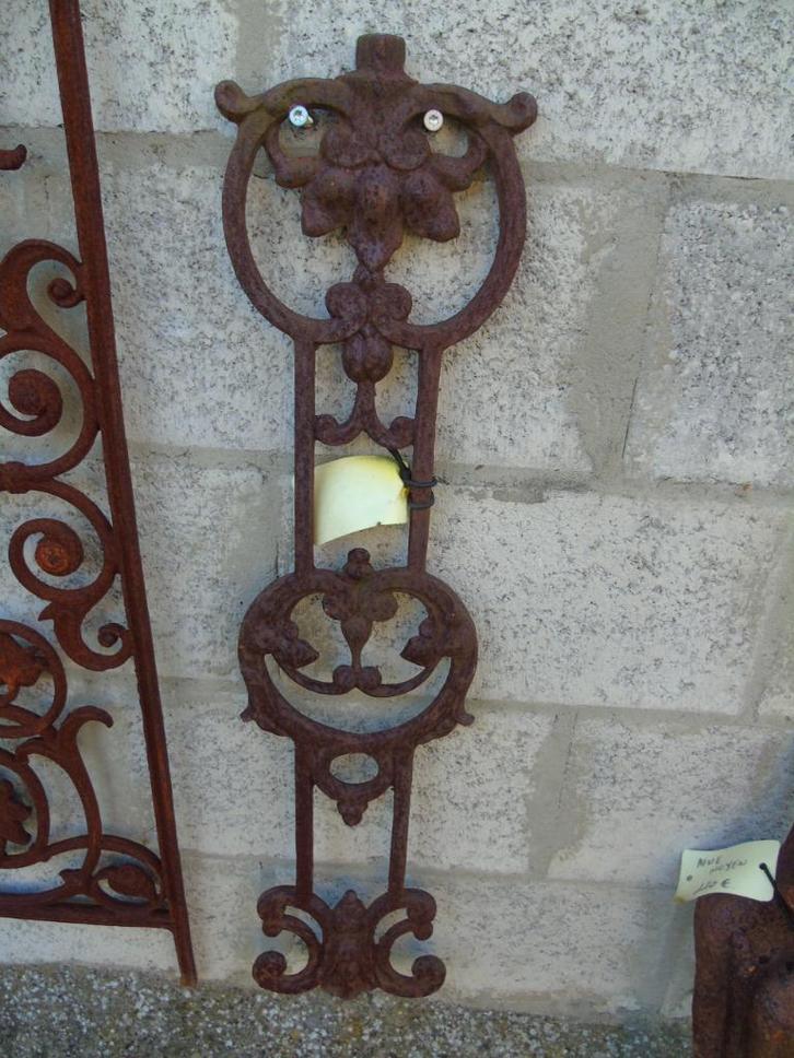 fronton, gietijzeren plaat, wand- en deurdecoratie, Tuin en Terras, Tuinwanddecoratie, Zo goed als nieuw, Ophalen