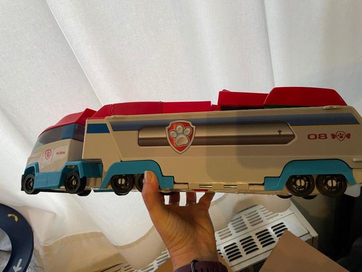 Paw Patrol bus met glijbaan - transformer, Kinderen en Baby's, Speelgoed |Speelgoedvoertuigen, Gebruikt, Ophalen