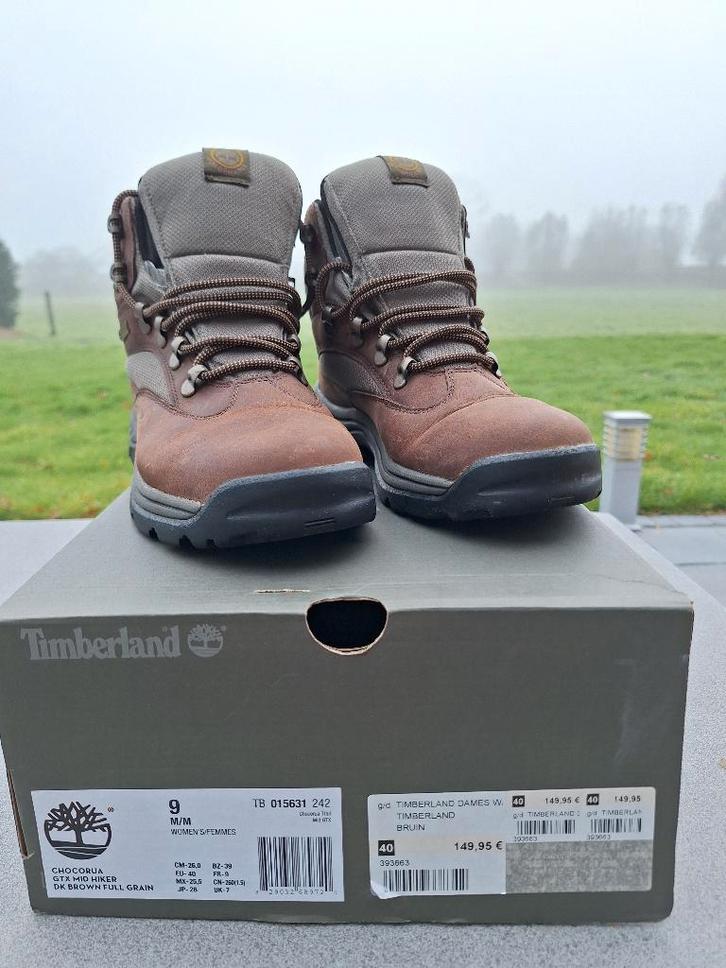 Timberland dames wandelschoenen maat 40, Kleding | Dames, Schoenen, Zo goed als nieuw, Wandelschoenen, Bruin, Ophalen of Verzenden