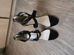 Sandalen, Ophalen of Verzenden, Zo goed als nieuw, Zwart