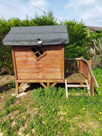Maison en bois pour enfants, Enlèvement, Utilisé, Bois