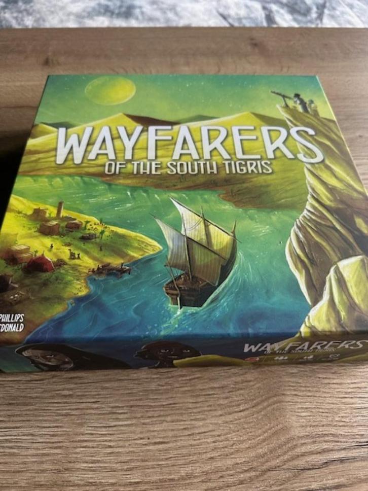 Bordspel - Wayfarers of the South Tigris, Hobby en Vrije tijd, Gezelschapsspellen | Bordspellen, Zo goed als nieuw, Ophalen of Verzenden