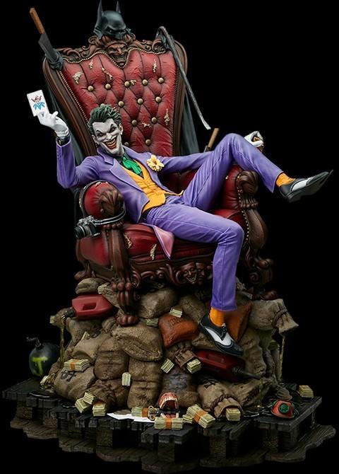 Joker on Throne 1/4 Tweeterhead, Collections, Statues & Figurines, Comme neuf, Enlèvement ou Envoi