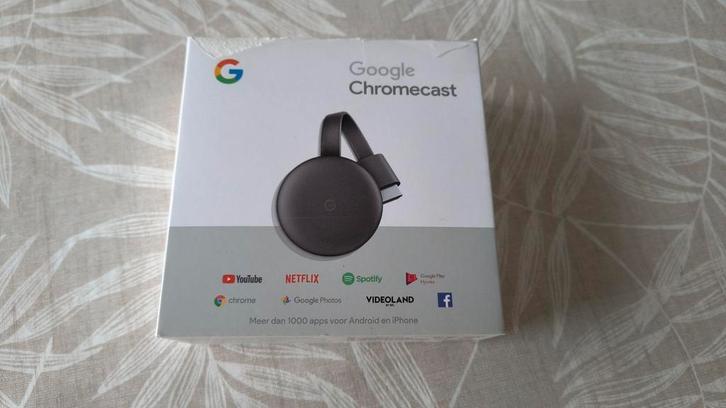 Google Chromecast V3, Audio, Tv en Foto, Overige Audio, Tv en Foto, Gebruikt, Ophalen of Verzenden
