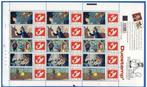 2001-DUOSTAMP-TINTIN -LE TEMPLE DU SOLEIL-DATE DU 13XI, Collections, Tintin, Enlèvement ou Envoi