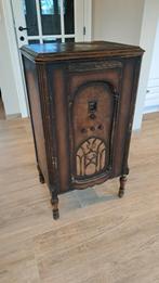 Radiomeubel met Philco radio en platenspeler, Audio, Tv en Foto, Radio's, Ophalen, Niet werkend, Radio