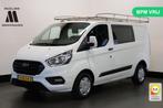 Ford Transit Custom 2.0 TDCI Dubbele Cabine EURO 6 - Airco -, Auto's, Wit, Bedrijf, Parkeersensor, Ford