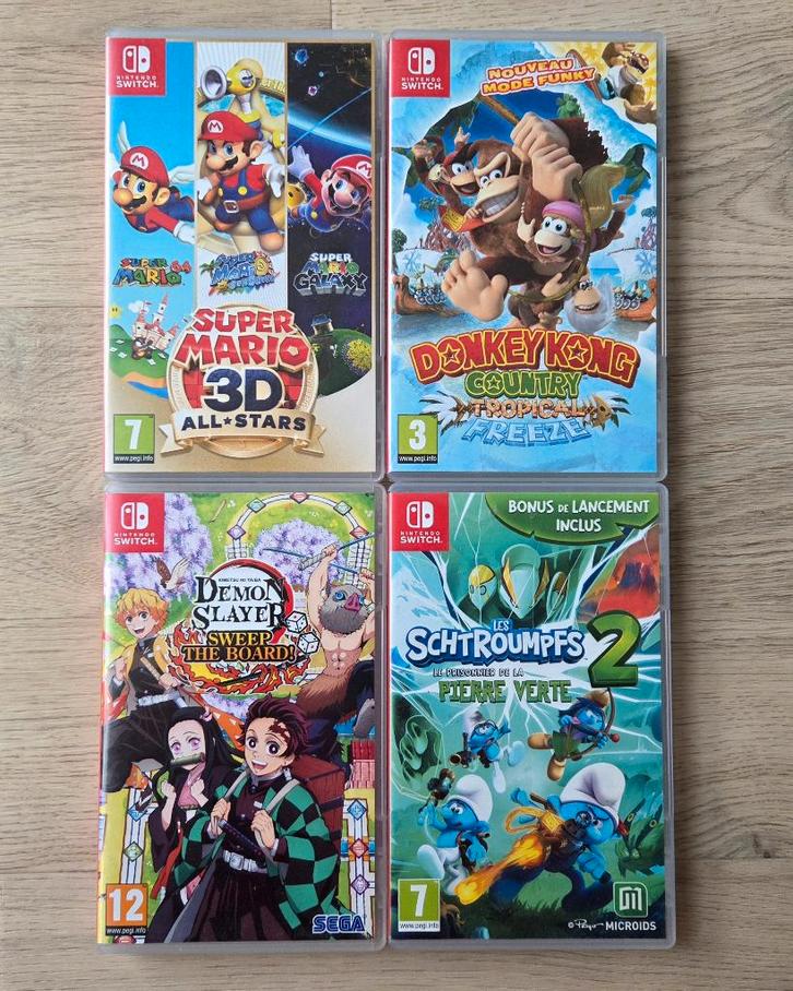 Nintendo Switch-games: verkocht per stuk lees de beschrijvin, Games en Spelcomputers, Games | Nintendo Switch, Zo goed als nieuw