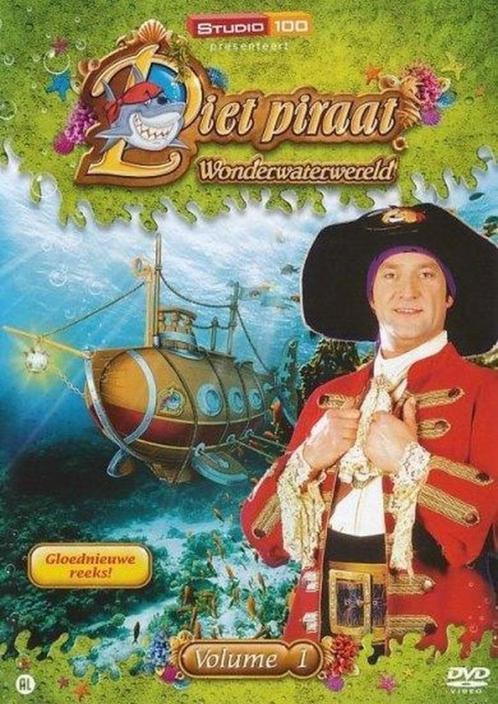 DVD- Studio 100- Piet Piraat- Wonderwaterwereld 1, CD & DVD, DVD | Enfants & Jeunesse, Enlèvement ou Envoi