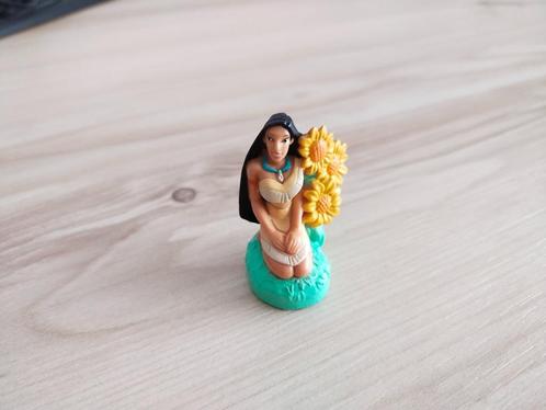 Figurine "Pocahontas et fleurs" de Pocahontas – MATTEL 1995, Verzamelen, Disney, Gebruikt, Beeldje of Figuurtje, Pocahontas of Kl. Zeemeermin