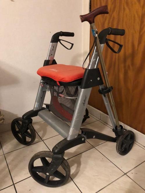 Rollator Active, Opvouwbaar - lichtgewicht, Diversen, Rollators, Gebruikt, Lichtgewicht, Opvouwbaar, Ophalen