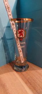 Zeldzame Engelse fluit Alken Lager ., Verzamelen, Biermerken, Ophalen of Verzenden, Gebruikt, Glas of Glazen, Overige merken