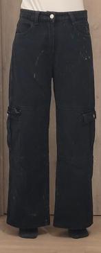 Zwarte cargo broek, Kleding | Dames, Ophalen of Verzenden, Zo goed als nieuw, Broek