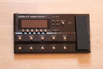 BOSS GT-1000 GUITAR MULTIPLE EFFECT PROCESSOR beschikbaar voor biedingen
