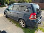Opel zafira 2011, Auto's, Euro 5, Zwart, Blauw, 5 deurs