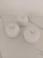 J-LINE 3 witte keramische appels, Ophalen