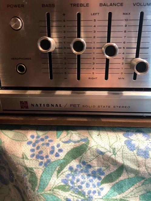 National SA 730 FM / AM  stereo receiver ., Audio, Tv en Foto, Versterkers en Ontvangers, Gebruikt, Stereo, Minder dan 60 watt