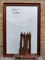 Eiken kader met glas en pas-partout, Ophalen, Gebruikt, Oorspronkelijke maker, Foto of Poster