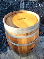 Eiken wijnvat, wijnton,half wijnvat, 150 liter of meer, Ophalen, Zo goed als nieuw, Hout
