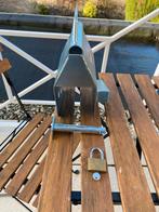 Stevig Disselslot / Aanhangerslot (Tasmodel) – Incl. slot, Ophalen, Zo goed als nieuw