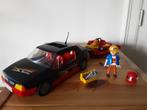 PLaymobil auto met kar en go-cart, Kinderen en Baby's, Complete set, Ophalen of Verzenden, Zo goed als nieuw