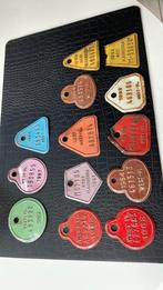 Vintage fietsplaten west-vlaanderen, Verzamelen, Ophalen