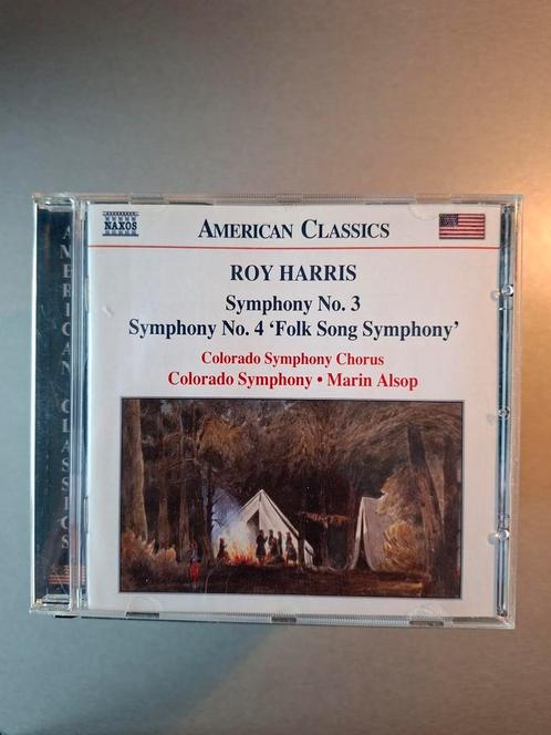 Cd. Roy Harris. Symphony no 3., Cd's en Dvd's, Cd's | Klassiek, Zo goed als nieuw, Ophalen of Verzenden