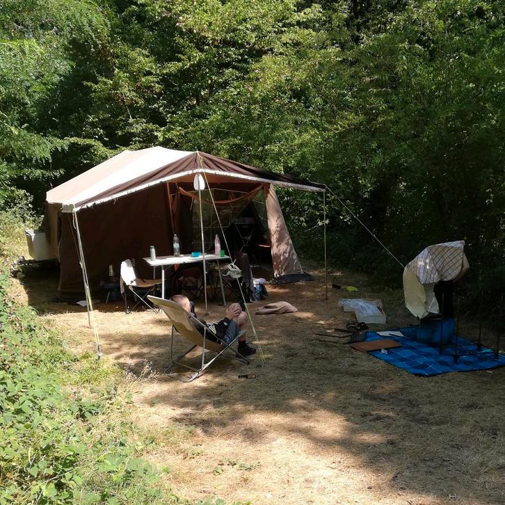 Vouwtent, Caravans en Kamperen, Tenten, Ophalen