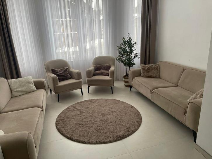 Vend salon complet 3+3+1+1 nouvelle collection, Huis en Inrichting, Zetels | Complete zithoeken, Zo goed als nieuw, Ophalen