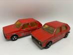 2x vw golf majorette, Ophalen of Verzenden, Gebruikt, Majorette