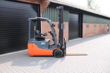 Toyota 8fbe20t heftruck elektrische triplex lepelversteling  beschikbaar voor biedingen
