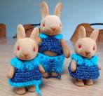 Vintage Sylvanian families - familie konijn, Ophalen of Verzenden, Gebruikt, Jongen of Meisje