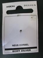 Neus oorbel (NIEUW), Handtassen en Accessoires, Piercings, Ophalen of Verzenden, Nieuw, Zilver, Neuspiercing