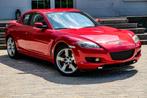 Mazda RX-8 Limited Edition Zetelverwarming Historiek, Auto's, Mazda, Achterwielaandrijving, Zwart, Leder, Bedrijf