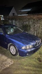 Bmw e39 525d, Auto's, Automaat, Achterwielaandrijving, Blauw, Leder