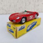 SOLIDO 129 FERRARI 2L5 RACEWAGEN ROOD + DRIVER MADE FRANCE, Ophalen of Verzenden, Gebruikt, Auto, Solido