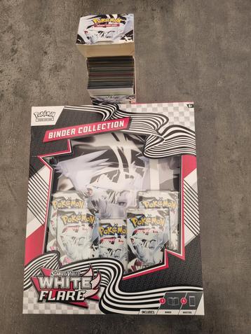 Pokemon White Flare binder Collection + kaarten beschikbaar voor biedingen