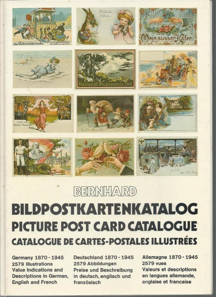 postkaartencataloog Duitse postkaarten 1870-1945, Boeken, Catalogussen en Folders, Gelezen, Catalogus, Ophalen of Verzenden
