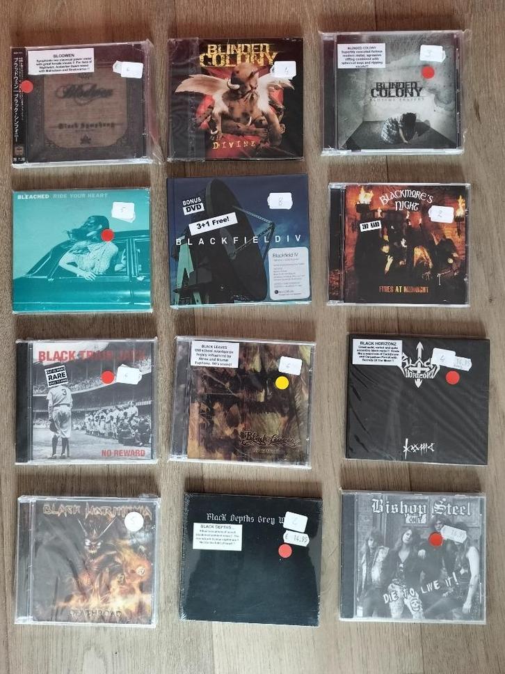 Metal CD's te koop, Cd's en Dvd's, Cd's | Rock, Zo goed als nieuw, Rock-'n-Roll, Ophalen of Verzenden
