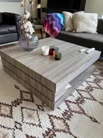 Salontafel in hout, Ophalen, Zo goed als nieuw, Vierkant