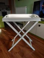 Tafel met afneembaar dienblad., Enlèvement, Comme neuf