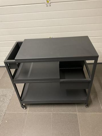 Bijzet trolley zwart beschikbaar voor biedingen