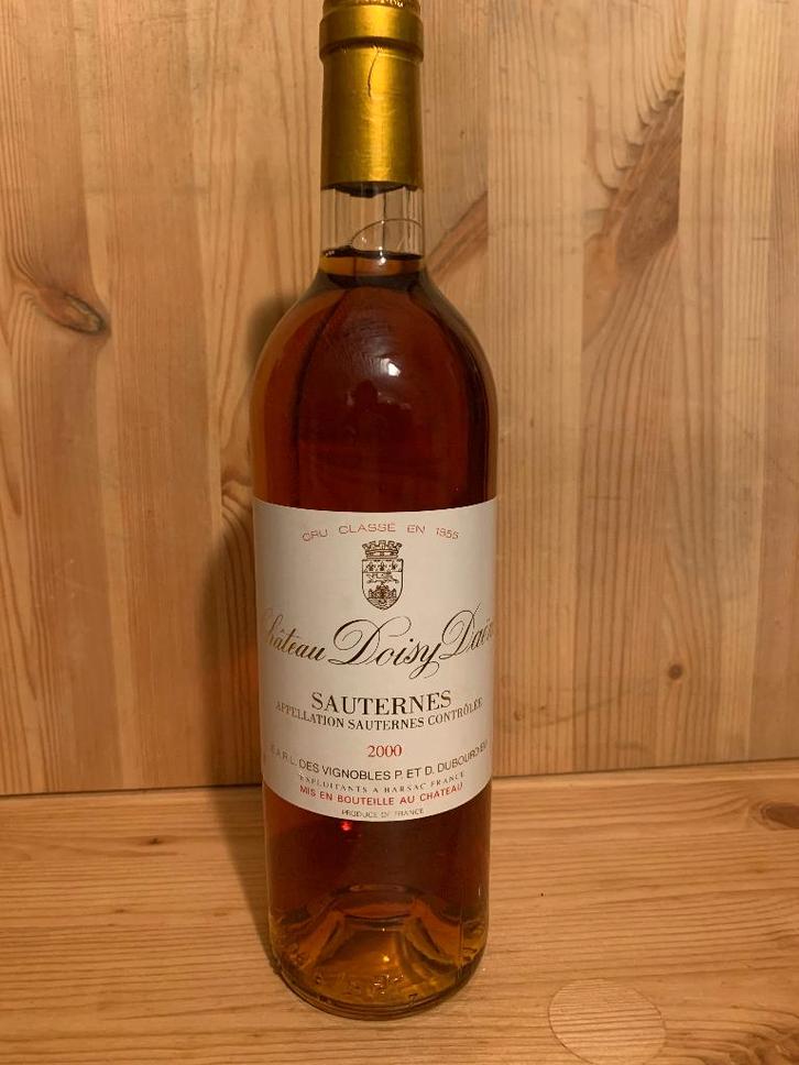 Château Doisy Daëne 2000 - Caisse de 12 bouteilles, Collections, Vins, Neuf, Vin blanc, France, Pleine, Enlèvement